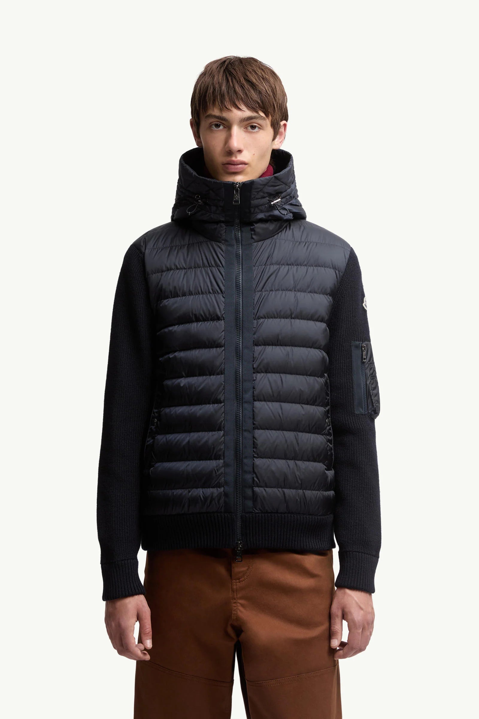 Le cardigan MONCLER matelassé