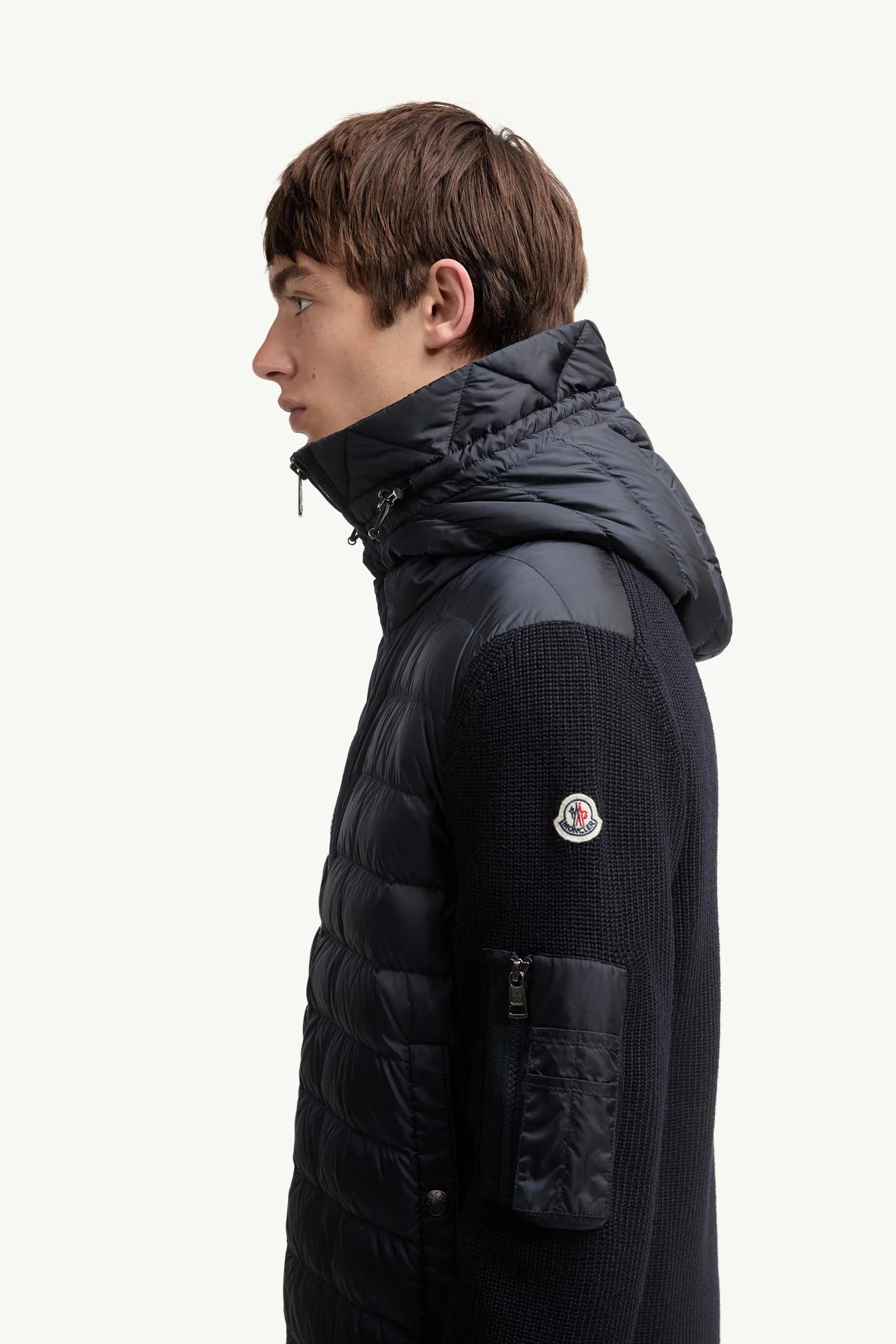 Le cardigan MONCLER matelassé